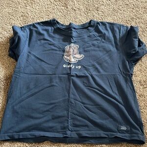 Life is Good “Giddy Up” shirt